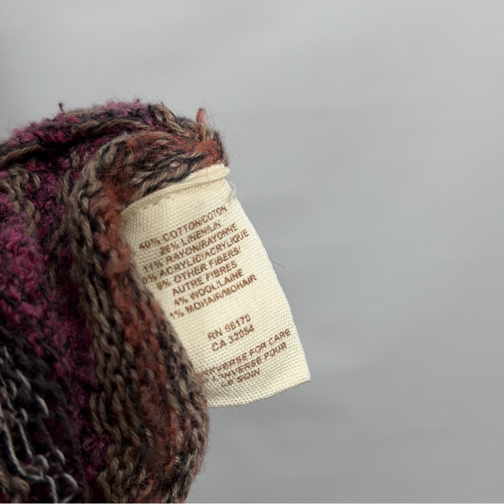 Free People โข Lost In The Forest Pullover Sweater Faded Rose S ASO Violet Harmon - Picture 10 of 10